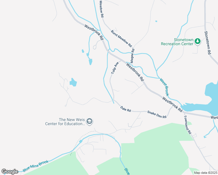 map of restaurants, bars, coffee shops, grocery stores, and more near 50 Tulip Avenue in Ringwood