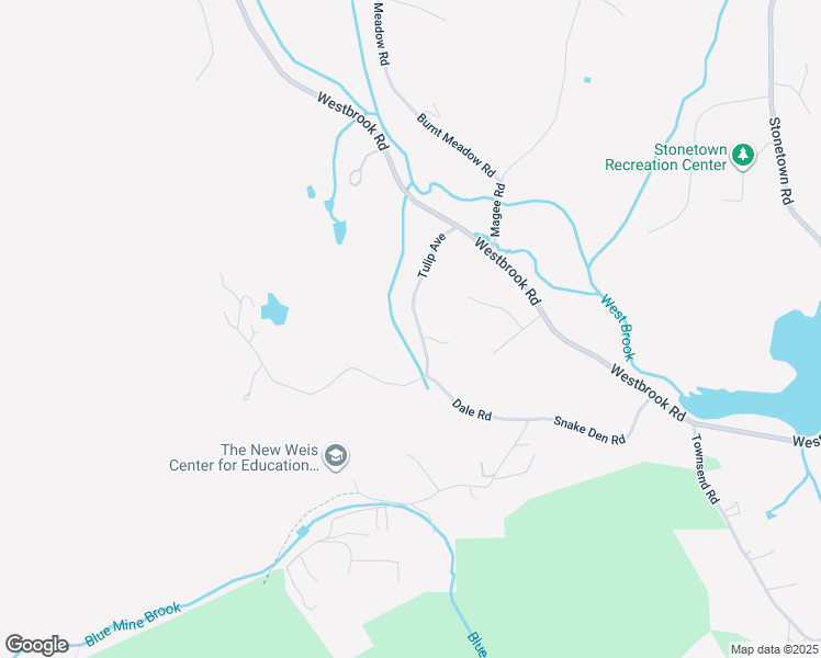 map of restaurants, bars, coffee shops, grocery stores, and more near 50 Tulip Avenue in Ringwood