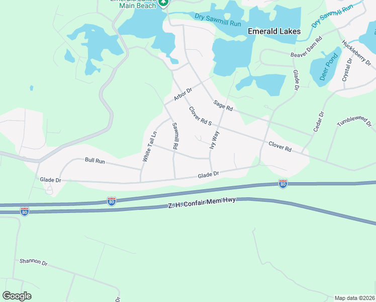 map of restaurants, bars, coffee shops, grocery stores, and more near 7154-7160 Harvest Way in Long Pond