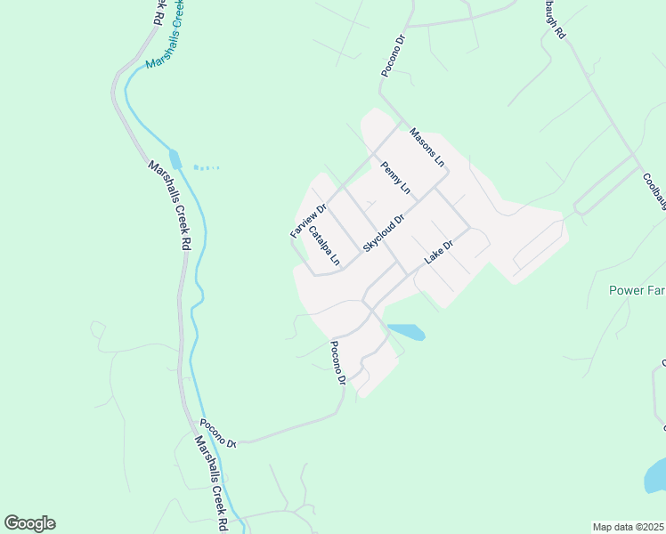 map of restaurants, bars, coffee shops, grocery stores, and more near 3476 Farview Drive in East Stroudsburg