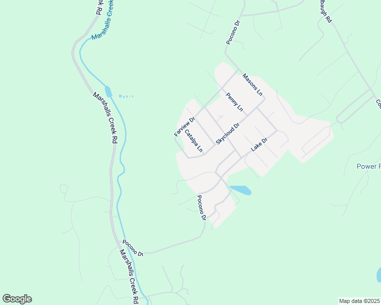 map of restaurants, bars, coffee shops, grocery stores, and more near 3488 Farview Drive in East Stroudsburg