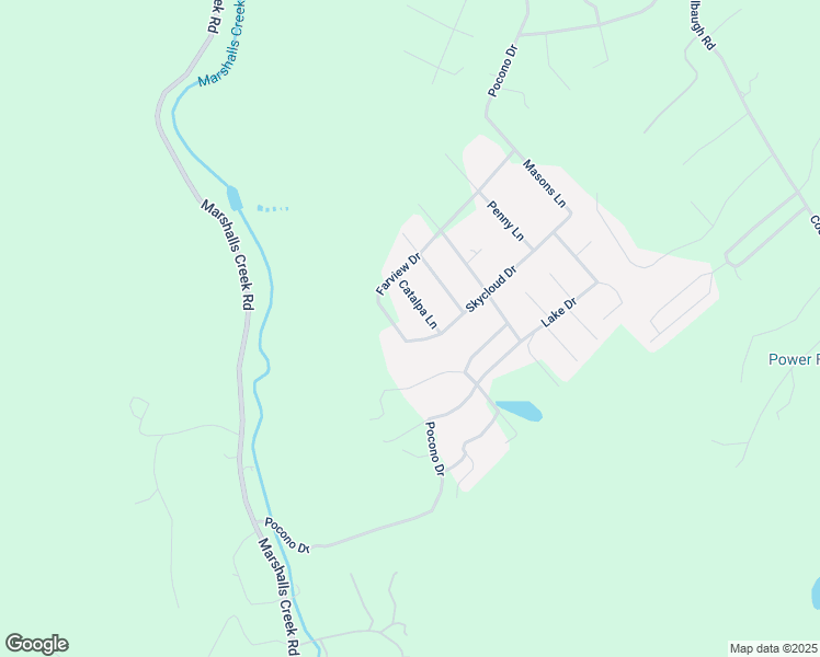 map of restaurants, bars, coffee shops, grocery stores, and more near 3488 Farview Drive in East Stroudsburg