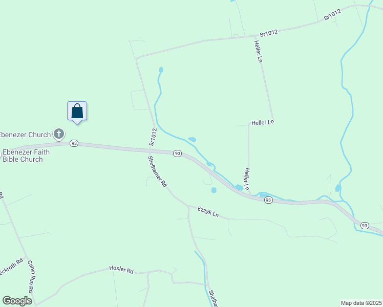 map of restaurants, bars, coffee shops, grocery stores, and more near 803 Pennsylvania 93 in Berwick