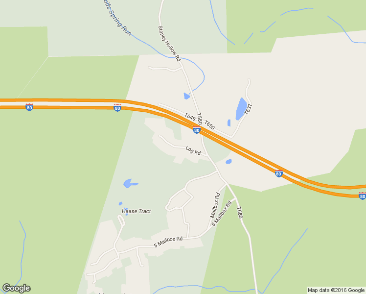 map of restaurants, bars, coffee shops, grocery stores, and more near Log Road in Long Pond