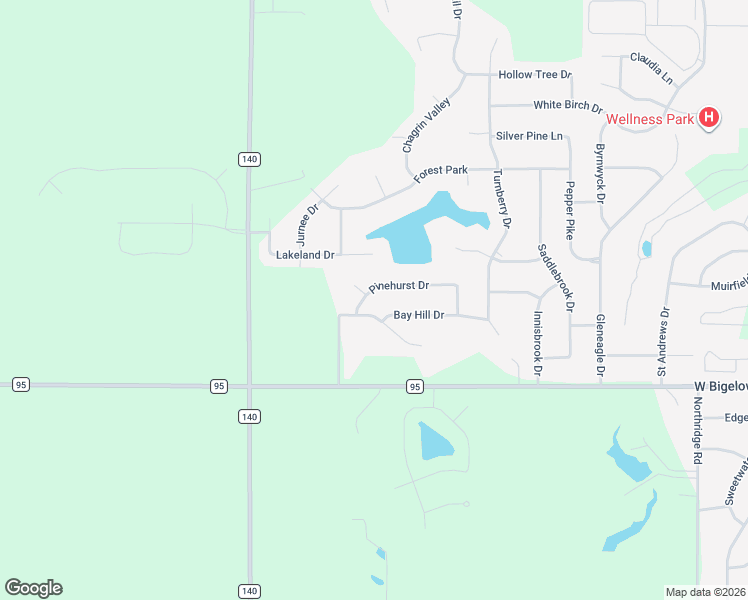 map of restaurants, bars, coffee shops, grocery stores, and more near 2901 Pebble Beach Court in Findlay