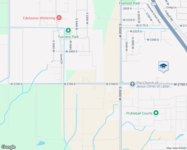 map of restaurants, bars, coffee shops, grocery stores, and more near 2618 3230 West in Syracuse