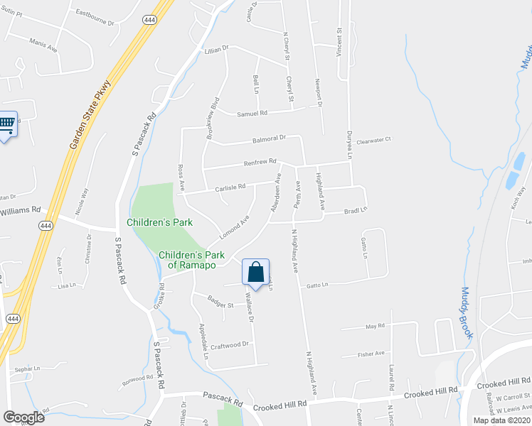 map of restaurants, bars, coffee shops, grocery stores, and more near 3 Aberdeen Avenue in Spring Valley