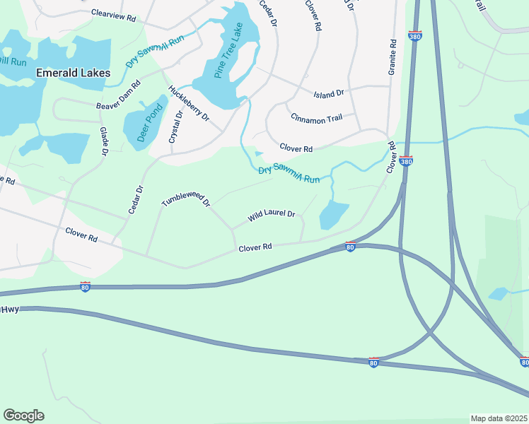 map of restaurants, bars, coffee shops, grocery stores, and more near Mount Laurel Drive in Long Pond