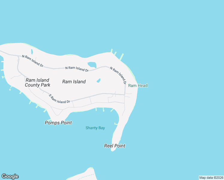 map of restaurants, bars, coffee shops, grocery stores, and more near 69 South Ram Island Drive in Shelter Island