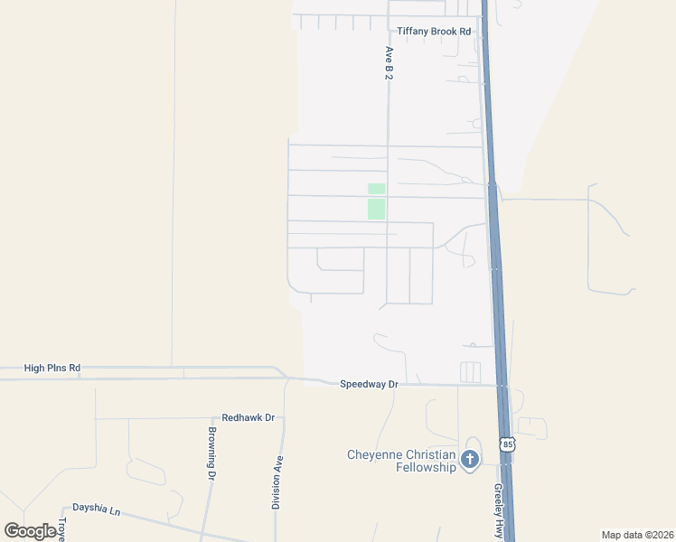 map of restaurants, bars, coffee shops, grocery stores, and more near High Side Trail in South Greeley