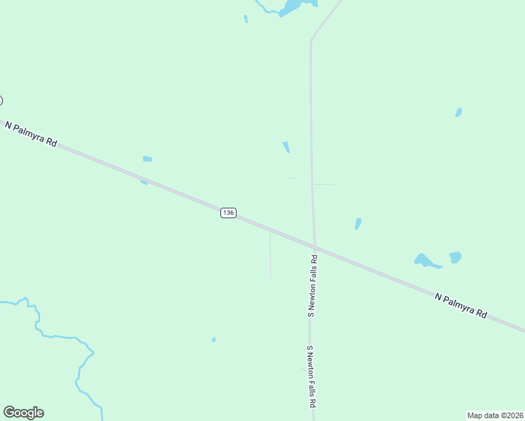 map of restaurants, bars, coffee shops, grocery stores, and more near 14828 North Palmyra Road in Mahoning County