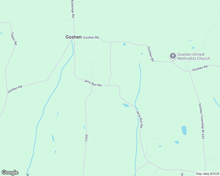 map of restaurants, bars, coffee shops, grocery stores, and more near 2073 Jerry Run Road in Clearfield