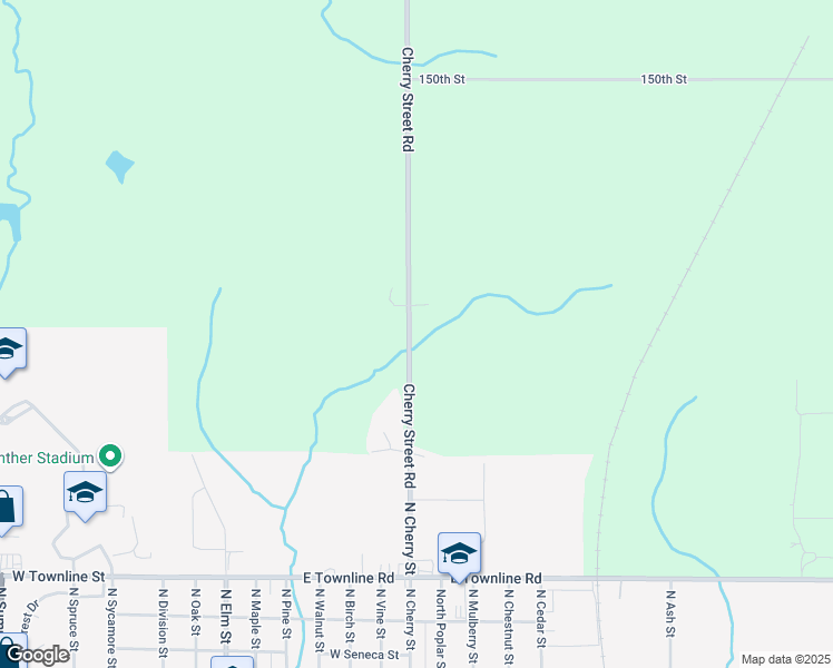 map of restaurants, bars, coffee shops, grocery stores, and more near in Creston