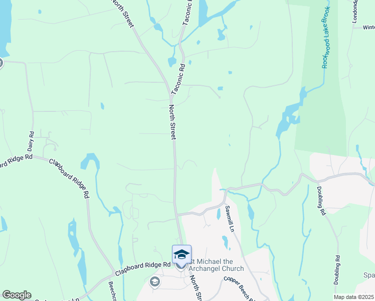 map of restaurants, bars, coffee shops, grocery stores, and more near 524 North Street in Greenwich
