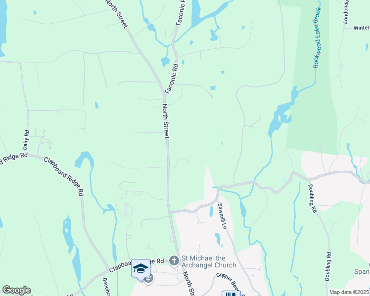 map of restaurants, bars, coffee shops, grocery stores, and more near 524 North Street in Greenwich