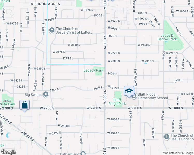 map of restaurants, bars, coffee shops, grocery stores, and more near 1054 Grants Lane in Syracuse