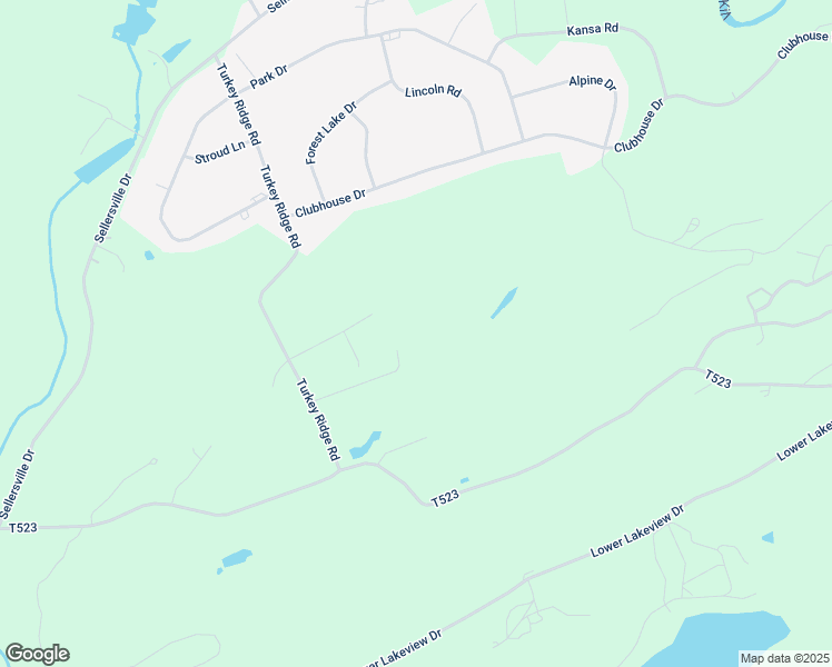 map of restaurants, bars, coffee shops, grocery stores, and more near in Stroudsburg