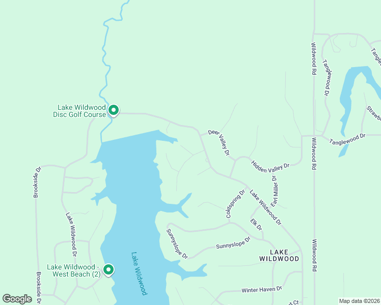 map of restaurants, bars, coffee shops, grocery stores, and more near 1098 Lake Wildwood Drive in Varna