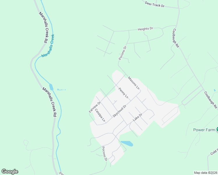 map of restaurants, bars, coffee shops, grocery stores, and more near 89 Pocono Heights in East Stroudsburg