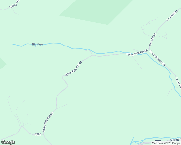 map of restaurants, bars, coffee shops, grocery stores, and more near T485 in Howard