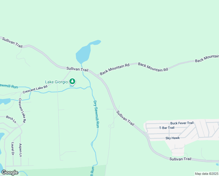 map of restaurants, bars, coffee shops, grocery stores, and more near 1079 Sullivan Trail in Monroe County