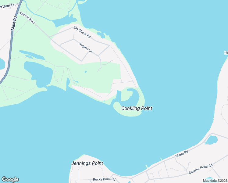 map of restaurants, bars, coffee shops, grocery stores, and more near 1235 Island View Ln in Greenport