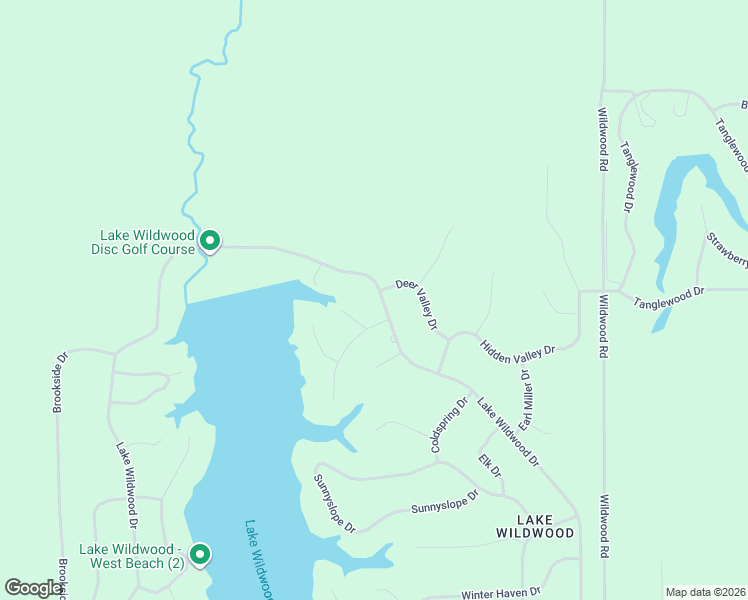 map of restaurants, bars, coffee shops, grocery stores, and more near 1098 Lake Wildwood Drive in Varna