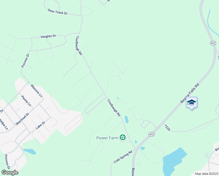 map of restaurants, bars, coffee shops, grocery stores, and more near 4 Stoney Brook Dr in East Stroudsburg