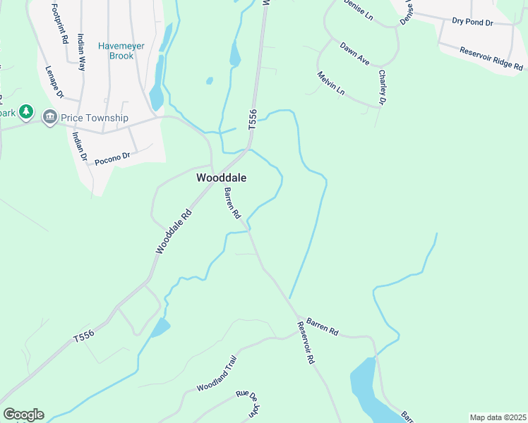 map of restaurants, bars, coffee shops, grocery stores, and more near 112 Barren Road in East Stroudsburg