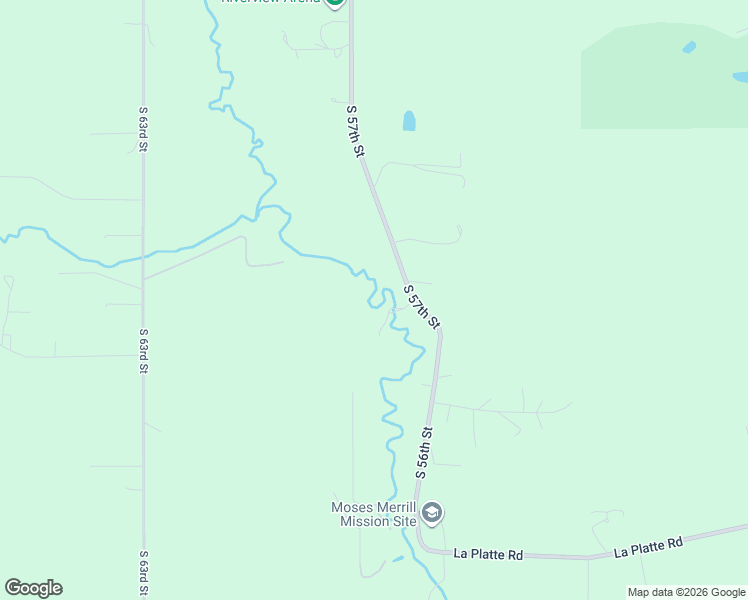 map of restaurants, bars, coffee shops, grocery stores, and more near 16008 South 57th Street in Papillion