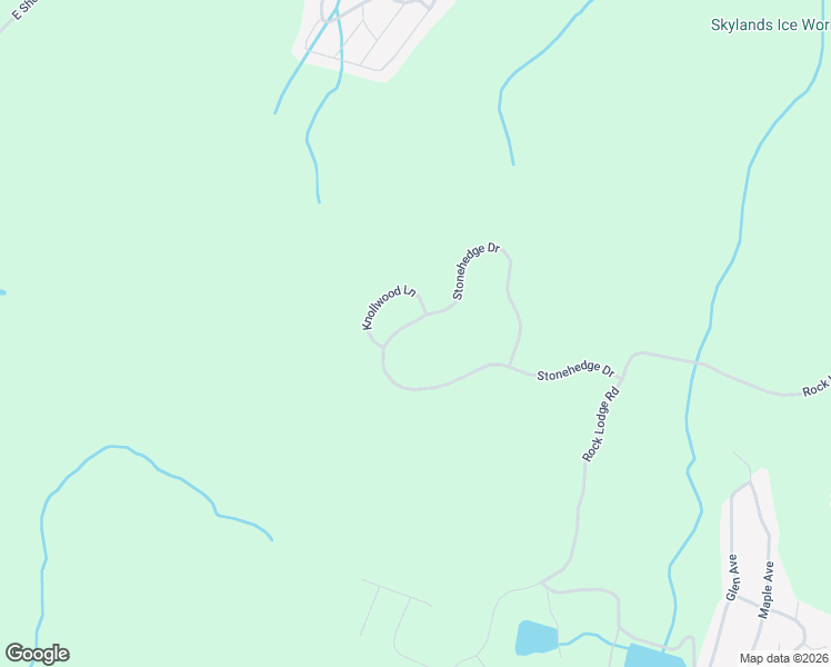 map of restaurants, bars, coffee shops, grocery stores, and more near 26 Stonehedge Drive in Hardyston