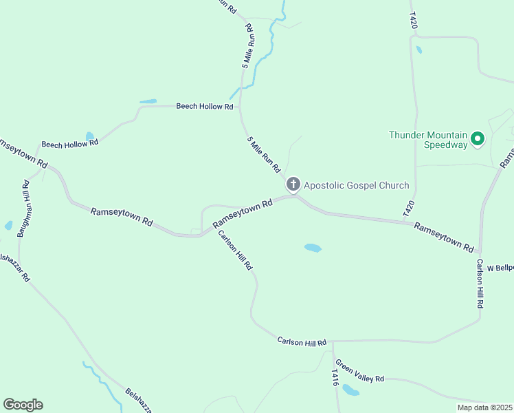 map of restaurants, bars, coffee shops, grocery stores, and more near Ramseytown Road in Jefferson County