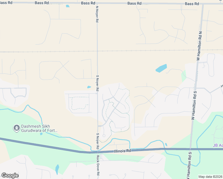 map of restaurants, bars, coffee shops, grocery stores, and more near 149 Greenpointe Pkwy in Fort Wayne