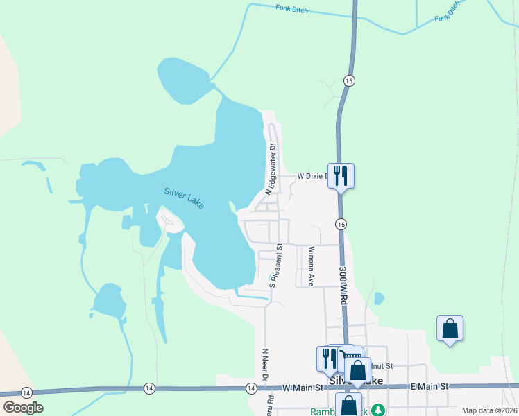 map of restaurants, bars, coffee shops, grocery stores, and more near 3241-3259 West Wilson Avenue in Silver Lake