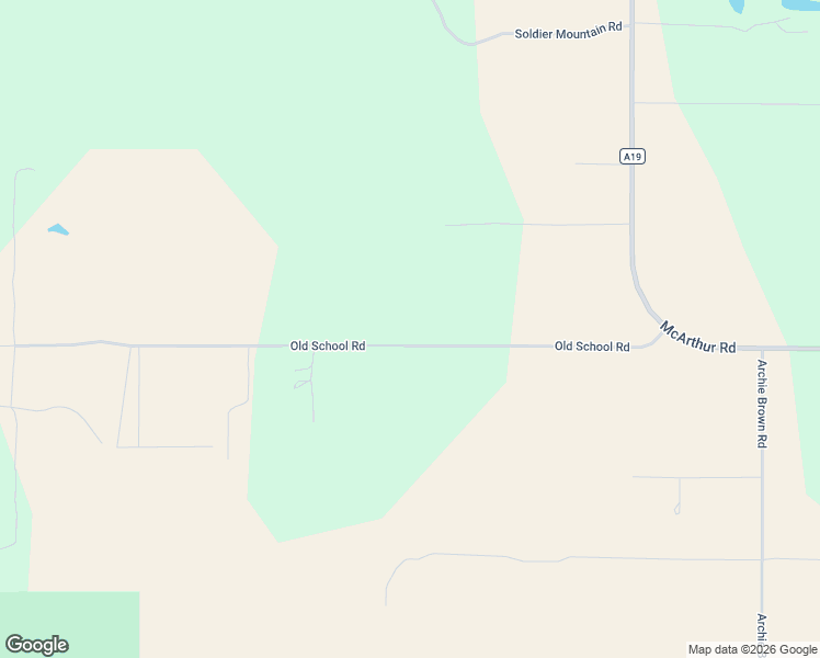 map of restaurants, bars, coffee shops, grocery stores, and more near 41028 Old School Rd in Fall River Mills
