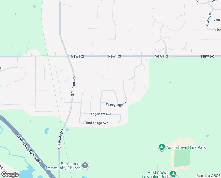 map of restaurants, bars, coffee shops, grocery stores, and more near 6495 Bay Meadow Court in Youngstown