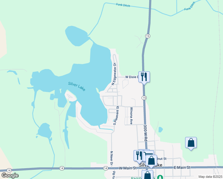 map of restaurants, bars, coffee shops, grocery stores, and more near 3241 West Wilson Avenue in Silver Lake