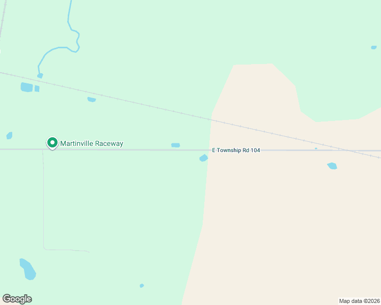 map of restaurants, bars, coffee shops, grocery stores, and more near 16094 East Township Road 104 in Attica