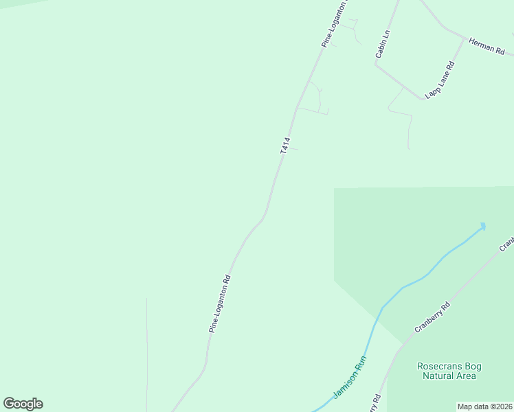 map of restaurants, bars, coffee shops, grocery stores, and more near 893 Pine-Loganton Road in Loganton