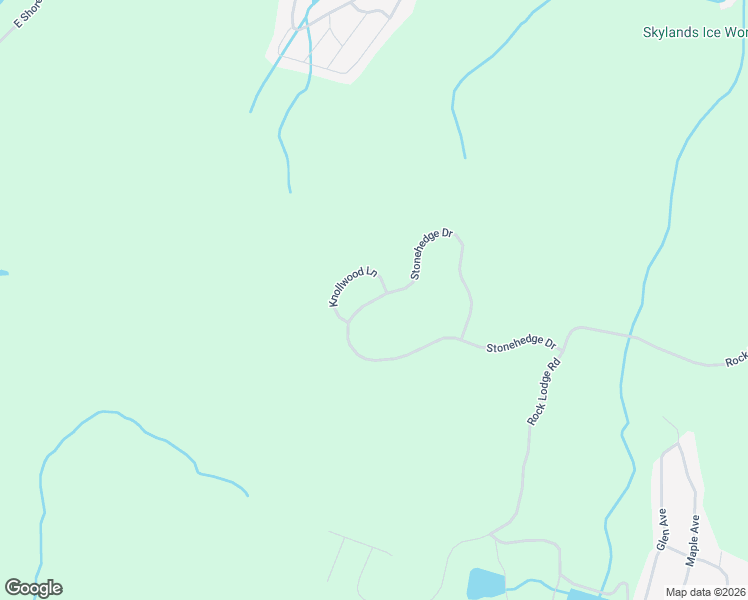 map of restaurants, bars, coffee shops, grocery stores, and more near 26 Stonehedge Drive in Hardyston
