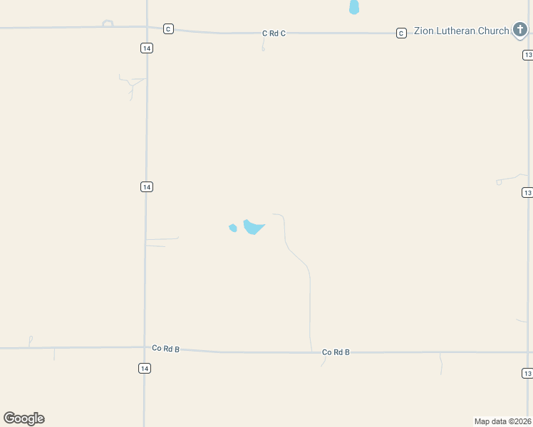 map of restaurants, bars, coffee shops, grocery stores, and more near 1368 County Road B in Ceresco