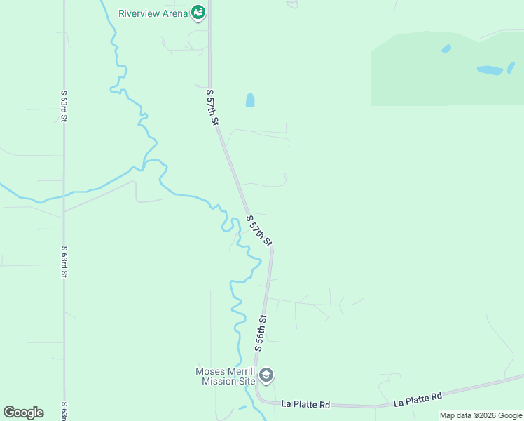 map of restaurants, bars, coffee shops, grocery stores, and more near 16008 South 57th Street in Papillion