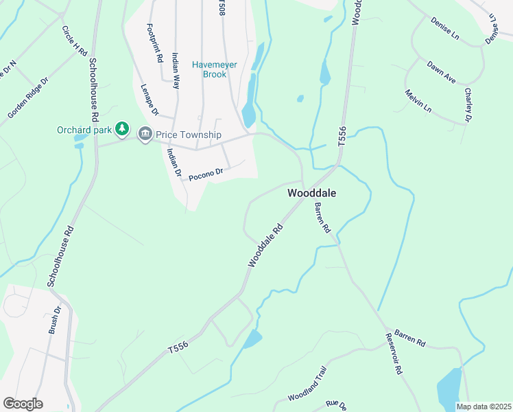 map of restaurants, bars, coffee shops, grocery stores, and more near 11 Ledgewood Court in East Stroudsburg