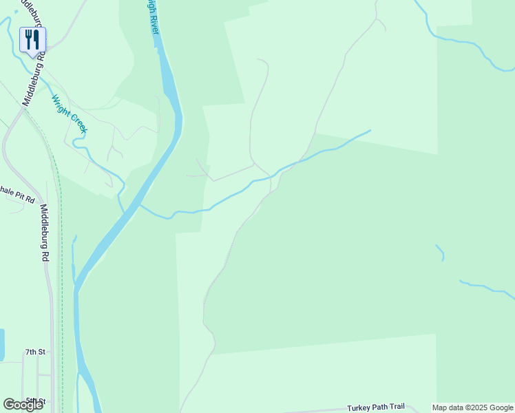 map of restaurants, bars, coffee shops, grocery stores, and more near 91 Springhill Road in White Haven