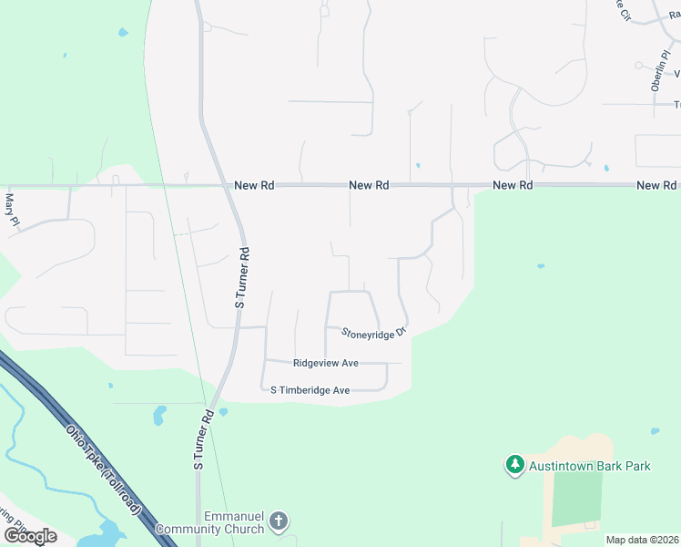map of restaurants, bars, coffee shops, grocery stores, and more near 6495 Bay Meadow Court in Youngstown