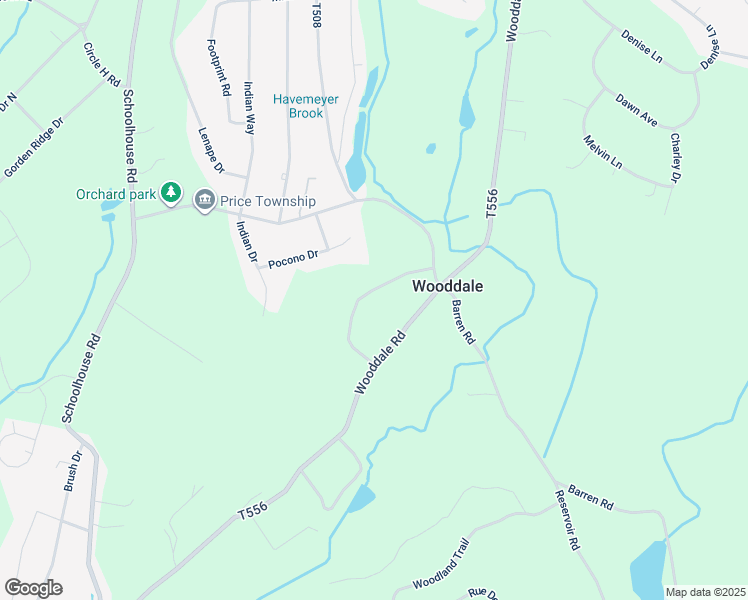 map of restaurants, bars, coffee shops, grocery stores, and more near 11 Ledgewood Court in East Stroudsburg