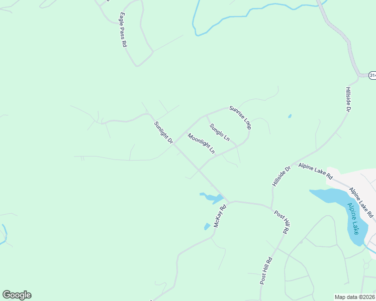 map of restaurants, bars, coffee shops, grocery stores, and more near 23 Sunlight Dr in Monroe