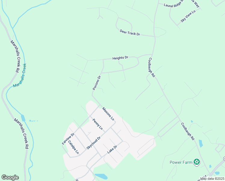 map of restaurants, bars, coffee shops, grocery stores, and more near 3326 Wilson Lane in East Stroudsburg