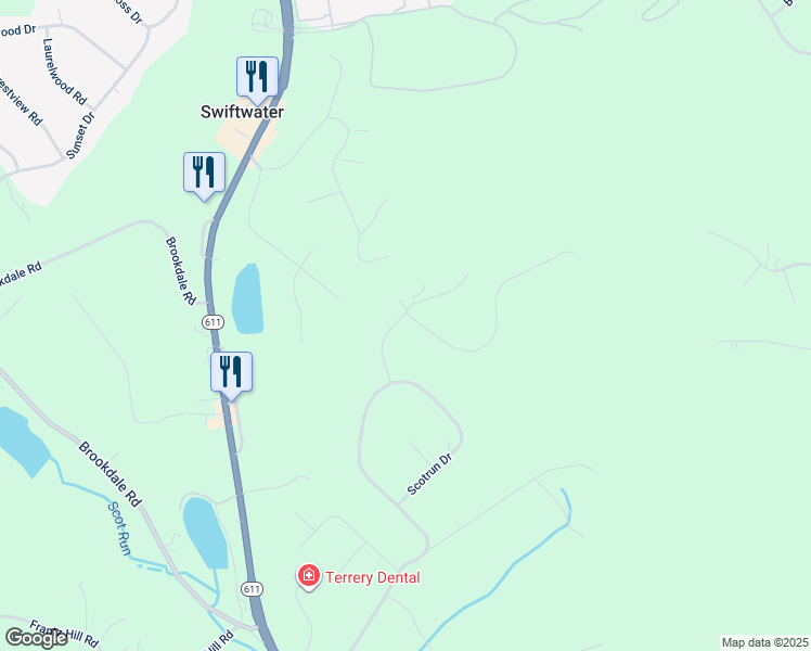 map of restaurants, bars, coffee shops, grocery stores, and more near 5204 Eagle Ridge Drive in Monroe County