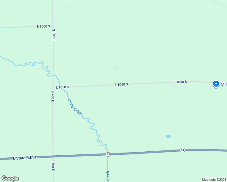 map of restaurants, bars, coffee shops, grocery stores, and more near 7439 East 1050 South in Pierceton